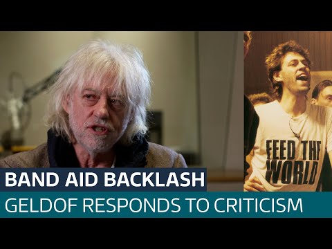 Sir Bob Geldof hits back at criticism of Band Aid Christmas hit | ITV News
