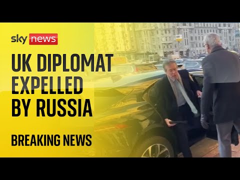 Russia expels British diplomat for ‘spying’