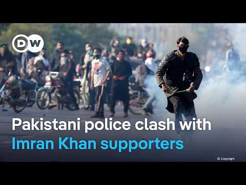 Supporters demand the release of jailed ex-PM Khan | DW News