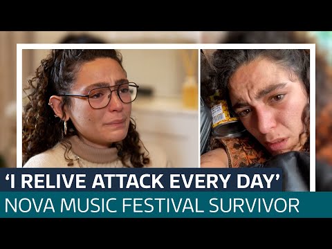 Nova Festival survivor says she ‘relives’ October 7 attacks ‘every day’ | ITV News