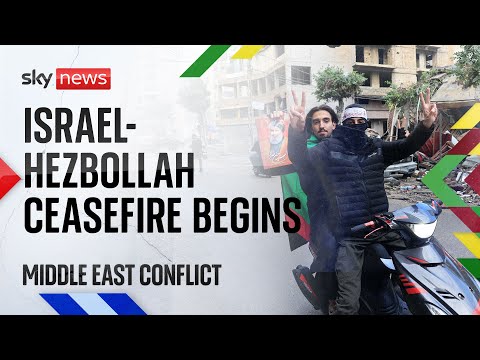 Ceasefire between Israel and Hezbollah begins