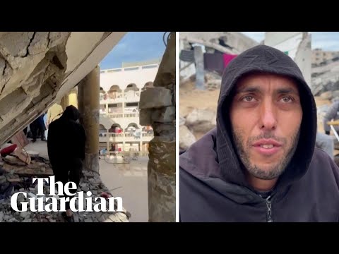 Palestinians call for ceasefire in aftermath of Israeli strike on school in Gaza