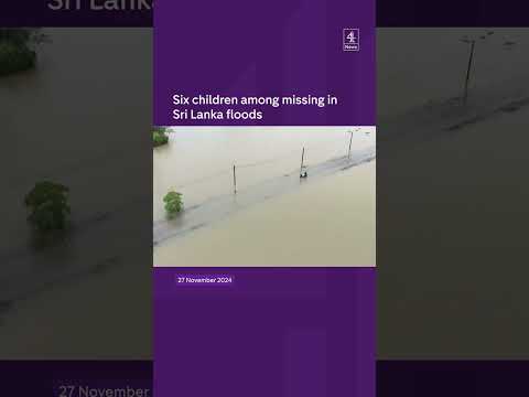One dead and eight missing after heavy rain and flooding in Sri Lanka