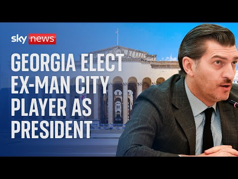 Watch live: Ex-Manchester City player set to become Georgia’s next president