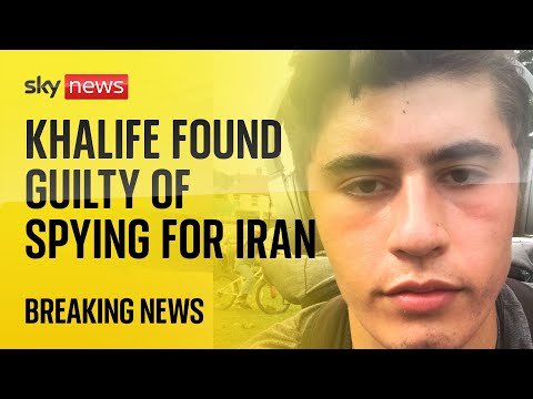 Former soldier Daniel Khalife has been found guilty of spying for Iran