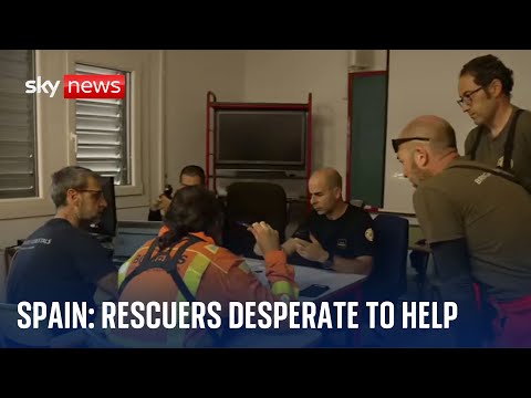 Inside control centre after angry crowds criticise response to disaster | Spain floods