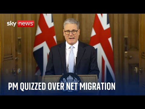Starmer quizzed by Sky’s Beth Rigby over plans to reduce net migration
