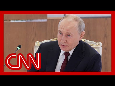 Hear Putin’s comments after Russia’s large-scale overnight attack on Ukrainian energy infrastructure
