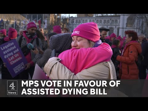UK MPs vote to legalise assisted dying bill – what happens next?