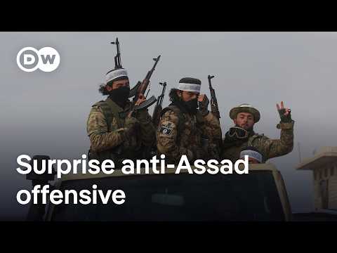 Syria insurgents enter Aleppo in a surprive offensive against Bashar Assad’s forces | DW News