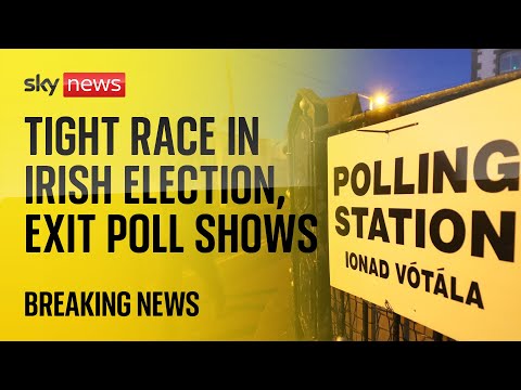 Sinn Fein narrowly ahead of Fine Gael in Ireland election, says exit poll