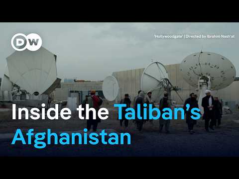 Ibrahim Nash’at talks about filming his documentary Hollywoodgate in Afghanistan | DW News