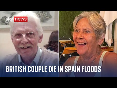 Spain floods: Missing British couple found dead