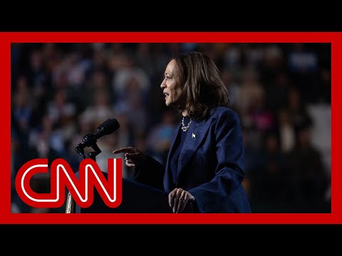 Trump missing from Harris’ closing speech to voters