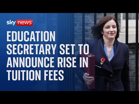 Watch live: Education Secretary speaks in the Commons with tuition fees set to be raised