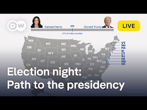 Watch live: 2024 US presidential election updates and first results | DW News