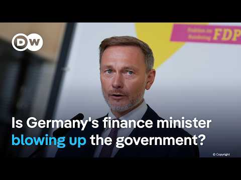 Germany could face early elections as coalition government fights over economic policies | DW News
