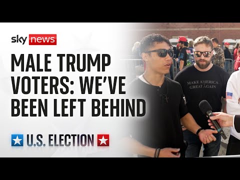 Male voters explain why they’ll be voting for Donald Trump | US Election 2024