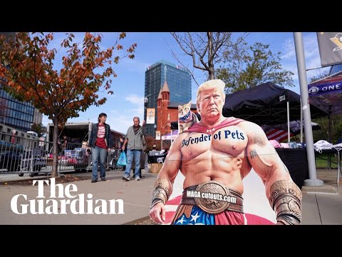 ‘Whoever wins, it’s going to be chaotic’: voters on the eve of the US elections