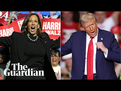 Kamala Harris and Donald Trump campaign in last push on eve of US election day