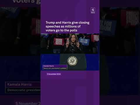 US election: closing speeches