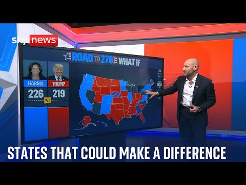 The road to 270 electoral college votes | US election