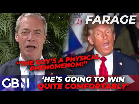 Nigel Farage DOUBLES DOWN on ‘comfortable’ election win for ‘BULLISH’ Trump as early votes flood in