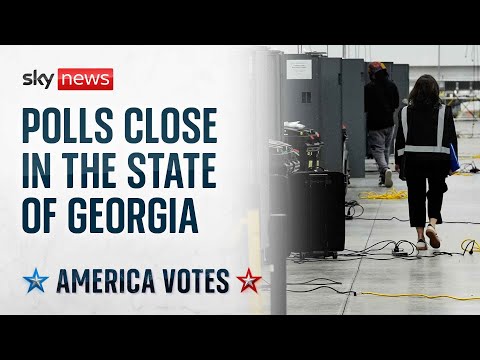 US election latest: Counting underway as first projected results in – with swings to Trump reported