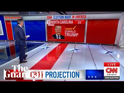 Moment CNN call Trump win for North Carolina in first major swing state