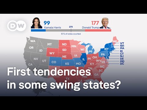 US election update: What is the situation in North Carolina and Georgia? | DW News