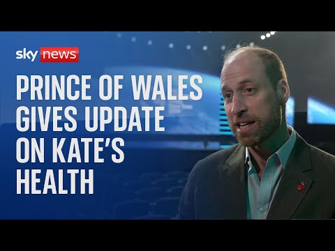 Prince William: Kate ‘doing really well’