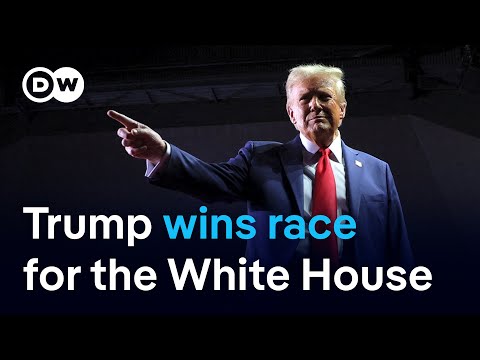 US election update: Donald Trump wins presidency after lead in Wisconsin | DW News