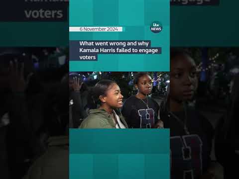 What went wrong and why did Kamala Harris fail to engage voters? #itvnews