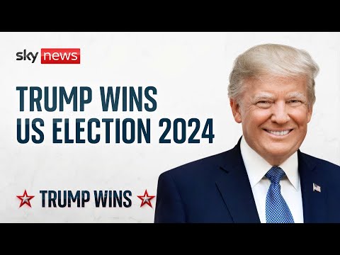 Donald Trump wins US election 2024 in political comeback – Sky News coverage