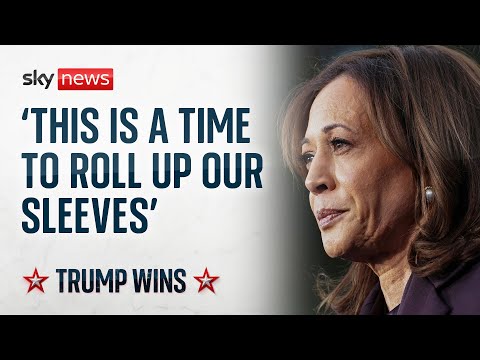‘This is not a time to throw up our hands’, says Kamala Harris | US Election 2024