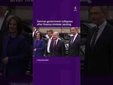 German government collapses after finance minister sacking