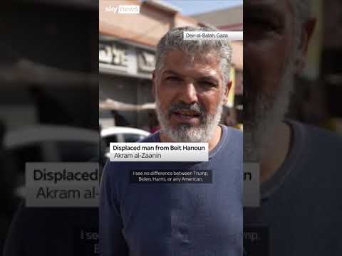Gazans react with indifference to Trump’s election.