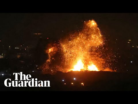 Huge fireball near Beirut airport after fresh Israeli strikes