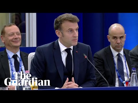 Macron likens Europe to a herbivore as he calls for it to ‘take back control’
