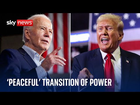 Joe Biden urges Americans to ‘bring down the temperature’ after Donald Trump’s election victory