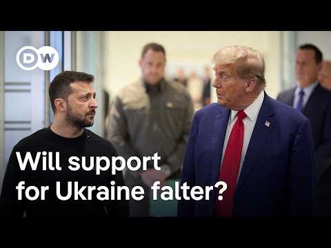 Support for Ukraine hangs in the balance with Trump comeback and a German government in crisis