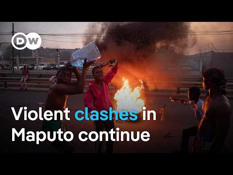 Demonstrators clash with police in Mozambique over ‘rigged’ election | DW News