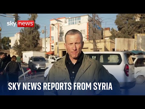 Sky News in Syria: Mood is ‘one of trepidation’ but also ‘excitement and hope’