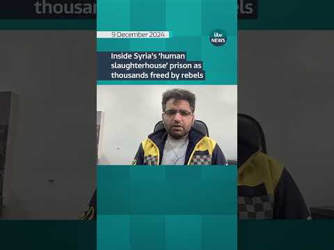Search underway for ‘thousands’ underneath Syria’s ‘slaughterhouse’ prison #itvnews
