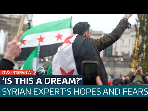 ‘Like the fall of the Berlin Wall’: Syrian expert on hopes and fears for future | ITV News