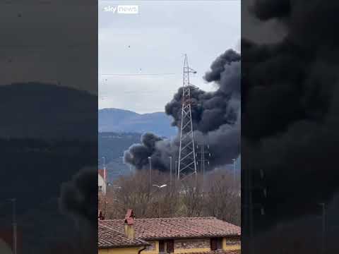 Huge fuel depot blast