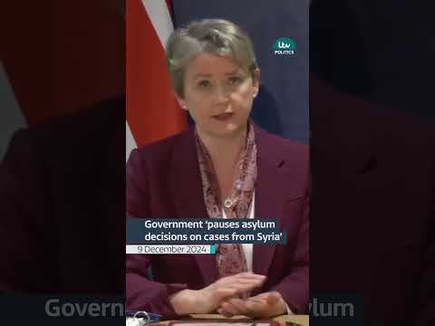Government ‘pauses asylum decisions on cases from Syria’ | ITV News