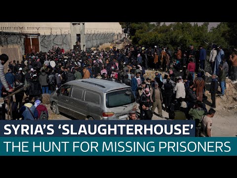 Search underway for ‘thousands’ believed to be underneath Syria’s ‘slaughterhouse’ prison | ITV News