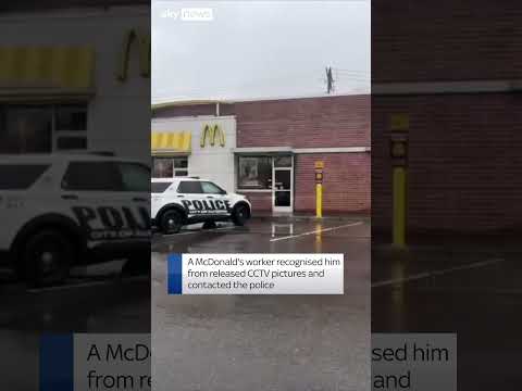 Murder suspect found in McDonald’s