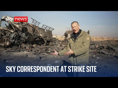 ‘Israeli strikes’ target convoy carrying Syrian regime weapons | Assad Downfall